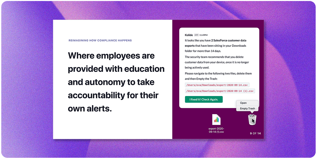 Kolide's Chapter Three